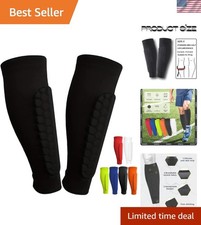 Soccer Shin Guards Shin Pads for Kids Youth Adult, Calf Compression Sleeve wi...