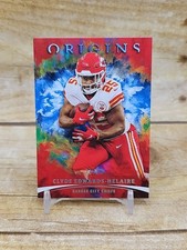 2021 Origins Clyde Edwards Helaire RC Red /99 Cheifs 