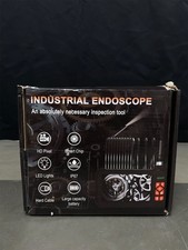 Endoscope Camera with Light, 1920P HD Borescope Inspection Camera with 4.3" IPS