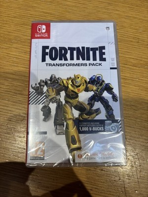 Fortnite - Transformers Pack | Nintendo Switch Neu Sealed DLC mit 1000 V Bucks