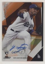 2015 Topps Finest Auto Orange Refractor 24/25 Yimi Garcia #FA-YG Auto ti8