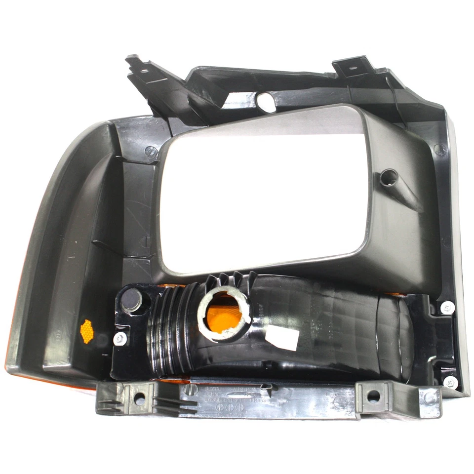 Turn Signal Light For 2005-2007 Ford F-250 Super Duty Plastic Lens Driver Side - Image 4 of 4