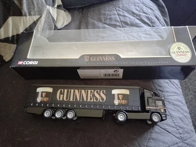 Corgi 59529 and 59531 Guinness ERF Curtainside HGV Lorry Die Cast - Image 1 of 2
