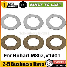 3PCS Inner and 3PCS Outer Clutch Disc 873117 064432 for Hobart Mixer M802 V1401