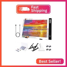 Mlife Diamond Art Painting A4 LED Light Pad - Dimmable Light Board Kit, Apply to