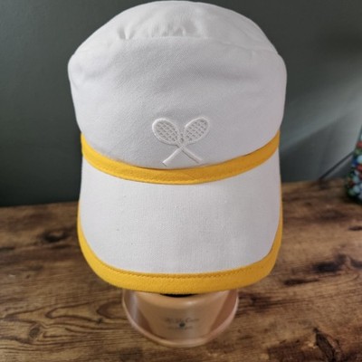 Vintage 1960s Paul B. Stowe Very Originals  Adjustable Tie-Back Tennis Visor