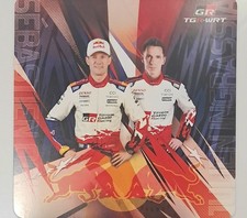 Sebastien Ogier new rally postcard Toyota Yaris Rally1