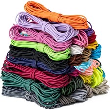 Heavy Duty Elastic Bungee Cord 1/8 Inch x 50 Feet Black Stretch Rope for Kayak