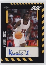 2023-24 Leaf Ink Gold Kamari Lands #BA-KL1 Auto 02l5