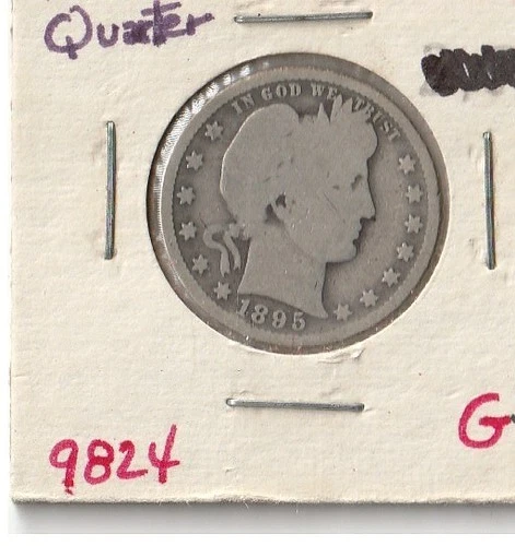 1895 O Barber Quarter (G)