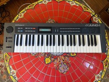 Roland Alpha Juno-1 49-Key Programmable Polyphonic Synthesizer 1985