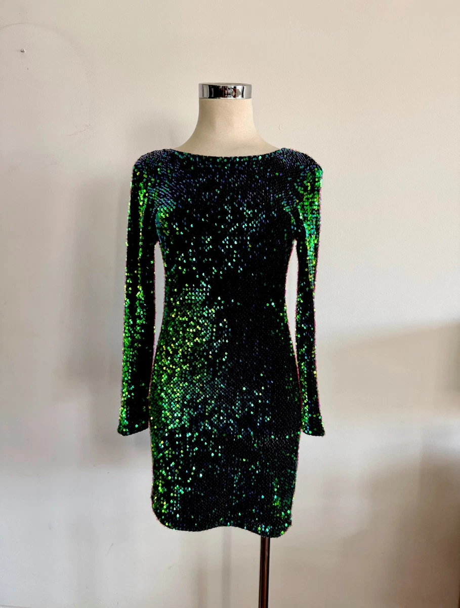 motel rocks emerald green dress Women's Sequin for sale Sequin 3% Spandex Color:Navy Sequin Red Wedding Guest Dress vegan-silk