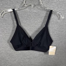 Lively Bra Solid Jet Black Wirefree Size 1 New
