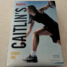 Caitlin Clark Crunch Time Indiana Fever Cereal Box New Limited Edition 2025