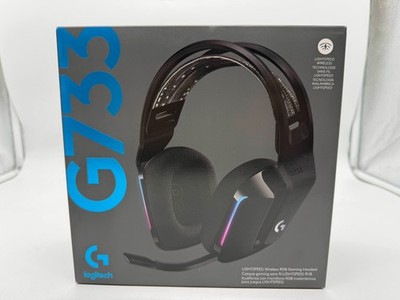 LOGITECH G733 LIGHTSPEED WIRELESS GAMING HEADSET PRO-G AUDIO BLUE VOICE MIC RGB