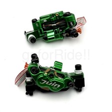 JUIN GTP 4Piston Ultra Light Hydraulic Road/CX Bike Disc Brake Caliper Kit Green