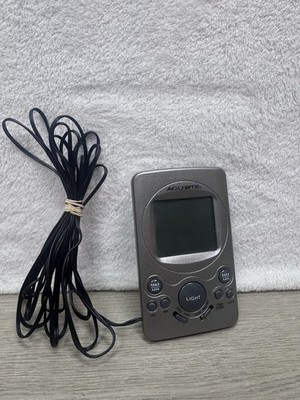 Acurite Wired Indoor Outdoor Digital Thermometer w Indoor Humidity 10ft Sensor