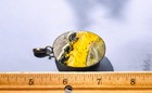 Bumblebee Jasper Earrings & Pendant - Sterling Silver Ear Wires & Bail -   — photo 6