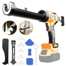 FOR DEWALT 20V CORDLESS ElECTRIC CAULKING GUN BATTERY TOOL 6-SPEED ADHESIVE NEW