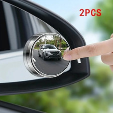 2pcs Blind Spot Mirrors 360 Adjustable Wide Angle Car Side Rearview Mirror
