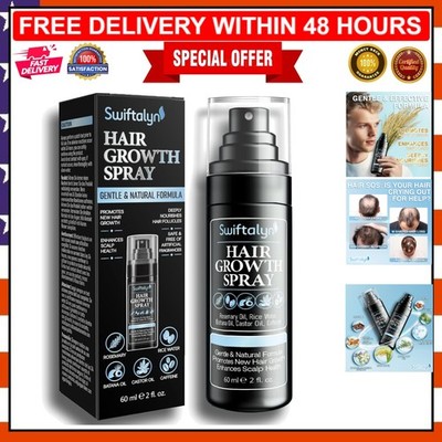 Lightweight Hair Growth Oil for Men, 60ml   Rosemary & Caffeine Infused Solution