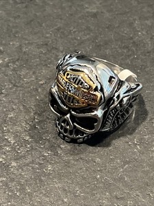 Harley Davidson Skull Ring | eBay