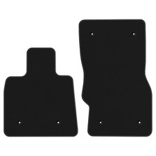 Veloursfußmatten für Alfa Romeo Stelvio ab Bj. 2017 Automatten Passend VORNE LUX