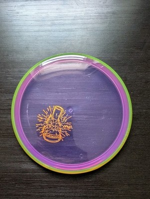 NEW Axiom Lab 2nd -Prism Proton Pyro 177g MVP- Purple Plate Yellow Glitter Rim 