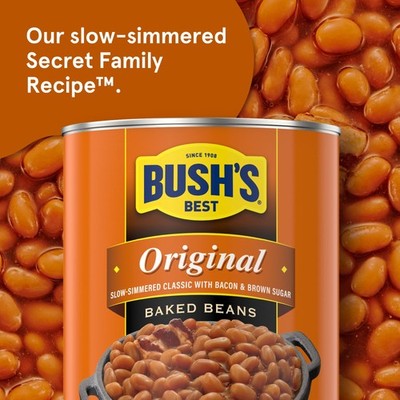 Bush's Original Baked Beans, Canned Beans, 117 oz Can...