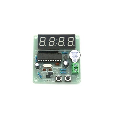 4-stellige Digitaluhr DIY Kit mit Alarm Timer Stoppuhr und Zeiteinstellung