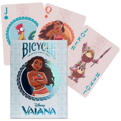 Disney Moana Vaiana Bicycle Playing Cards Deck Poker Size Collectible