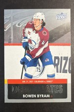 2021-22 Upper Deck Series 1 - Debut Dates Bowen Byram #DD-13