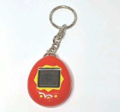  Tamagotchi Virtual Pet Game Red McDonald's Happy Meal Toy 1997 Keychain 