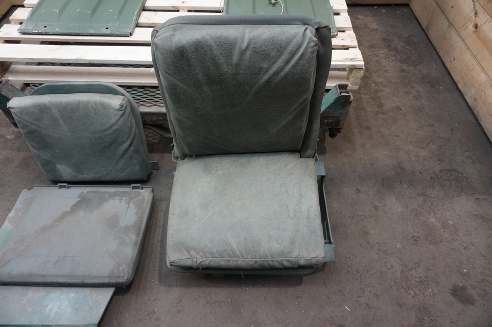 Set Front & Rear Seat Cushion Panel AM General Hummer Humvee H1 M998 ...