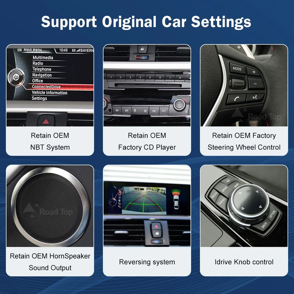 10.25" CarPlay Multimedia Touch Screen Für BMW 1 2 Serie F20 F21 F22 F23 12-2016 - Bild 4 von 4