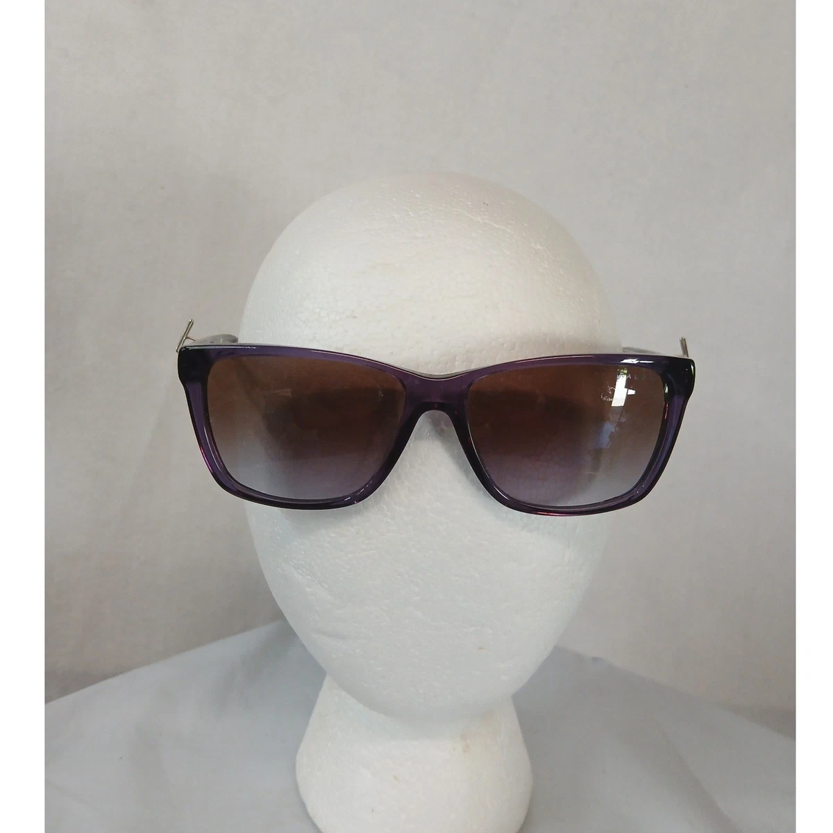 Ralph Lauren RA5141‎ Purple Floral Rectangle Sunglasses 1075/68 57-15 135 Lauren Ralph Lauren Purple Brown Sunglasses for Women for  main image 2