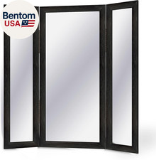 3 Way Mirror, Floor Mirror, Full Length, Trifold, Three Way Folding, Floor Stand