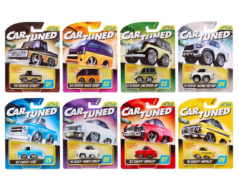 2026 CarTuned 1:64 Series 5 Hobby Alternate Assortment 8 Car Set