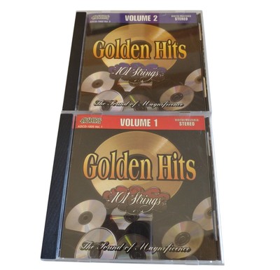 101 Strings Golden Hits Volume 1& 2 (CD, Alshire 1993) The Sound Of Magnificence