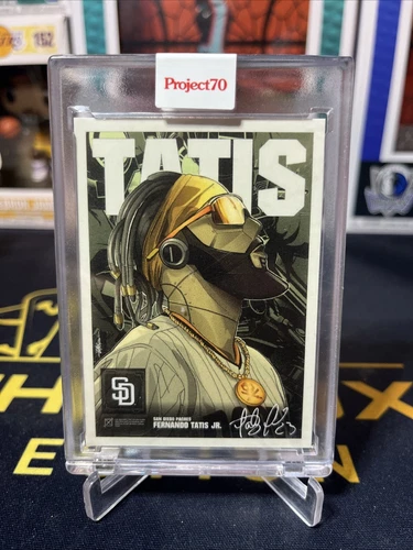 2021 Topps: Project 70 Fernando Tatis Jr. 1958 by Quiccs Brand New No 685 Padres