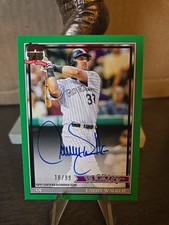 2026 Topps Series 1 Larry Walker Auto Green /99 Colorado Rockies