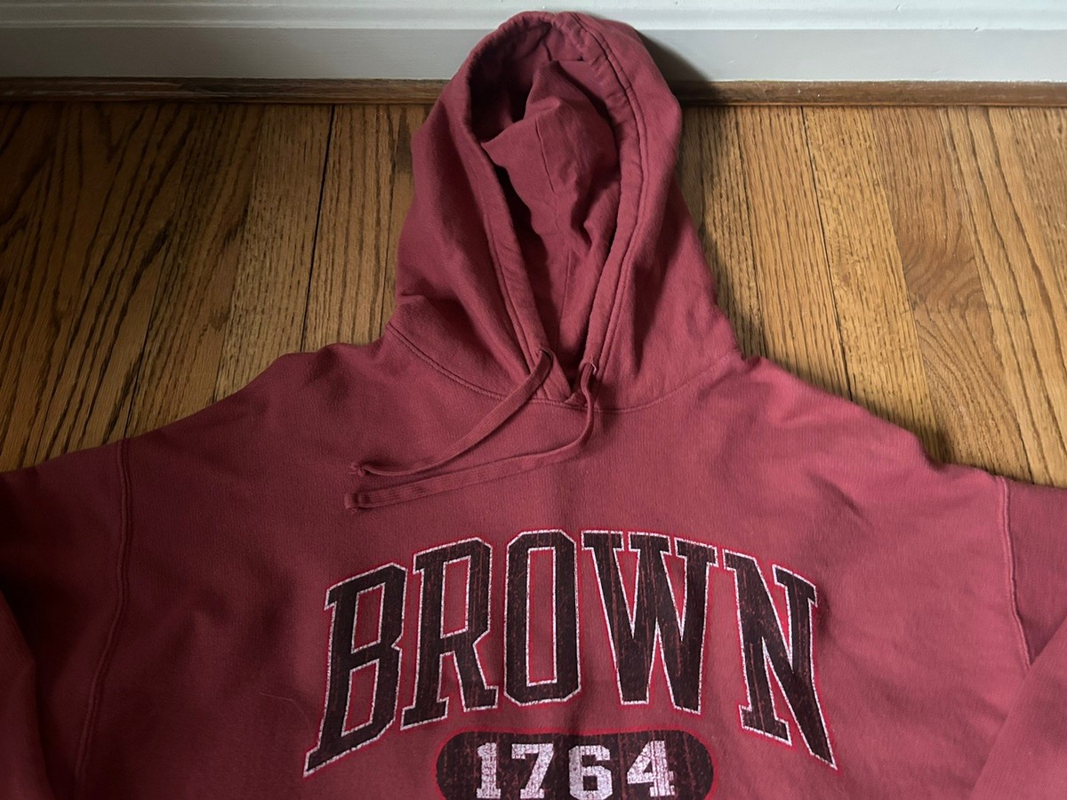 Brown University college hoodie sweatshirt fleece-lined