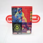 NES Nintendo Game BO JACKSON BASEBALL - NEW & Factory Sealed + Authentic H-Seam!