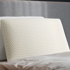 Latex Pillow, 100 Talalay Natural Latex Pillow, Soft Sleeping Bed Pillows wi...