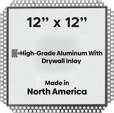 Best 12  x 12  Flush Access Panel for Drywall-High-Grade Aluminum Frame w/5/8  D