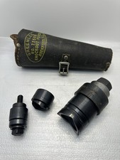 VINTAGE GREENLEE KNOCKOUT PUNCH SET No. 735 LBB LEATHER CASE USED