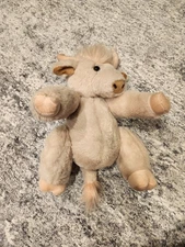 Scottish Cow Stuffed Animal Posable Joints Highland Cow Plush Doll Toy