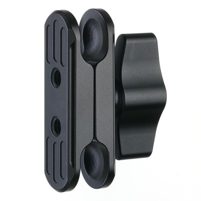 Double Socket Arm Connects to 17mm Ball Head Adapter Mount Compatible with Ga...