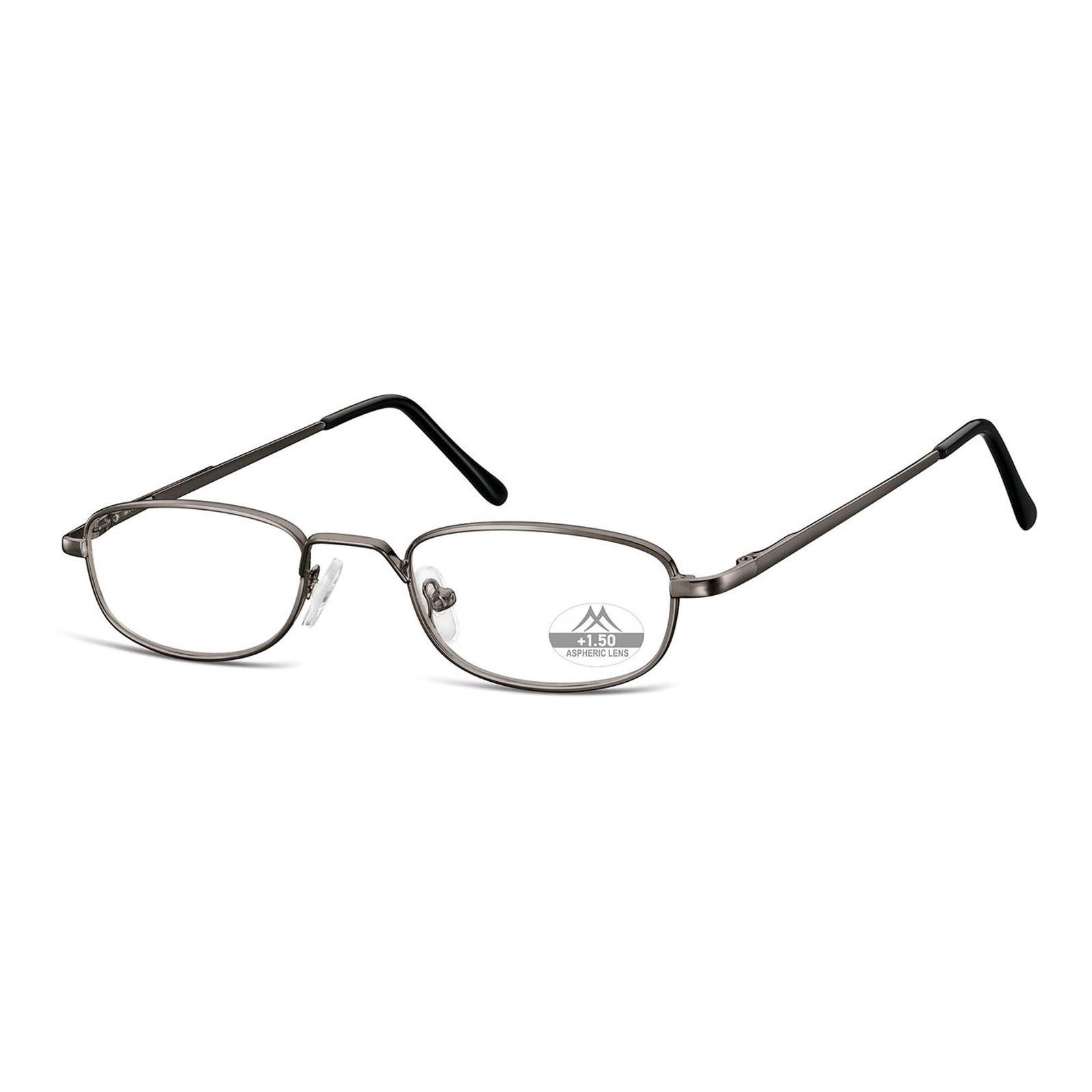 Montana Reading Glasses HMR63 A 1.50 Gunmetal Men Women
