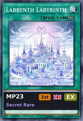 Labrynth Labyrinth MP23-233 1st Edition EX EN Yu-Gi-Oh